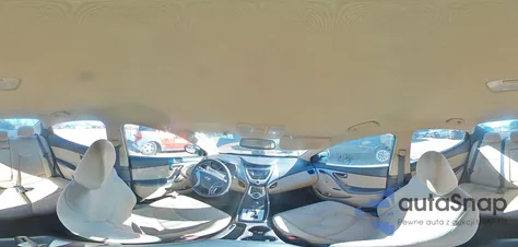 2011 Hyundai Elantra Gls from USA, damaged, VIN 5NPDH4AE6BH013403